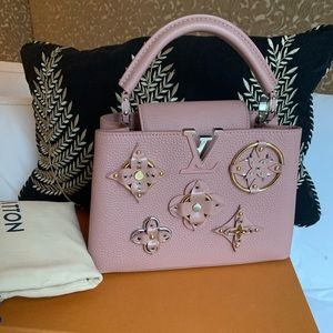 Authentic limited Edition Louis Vuitton technical flower capucines bb